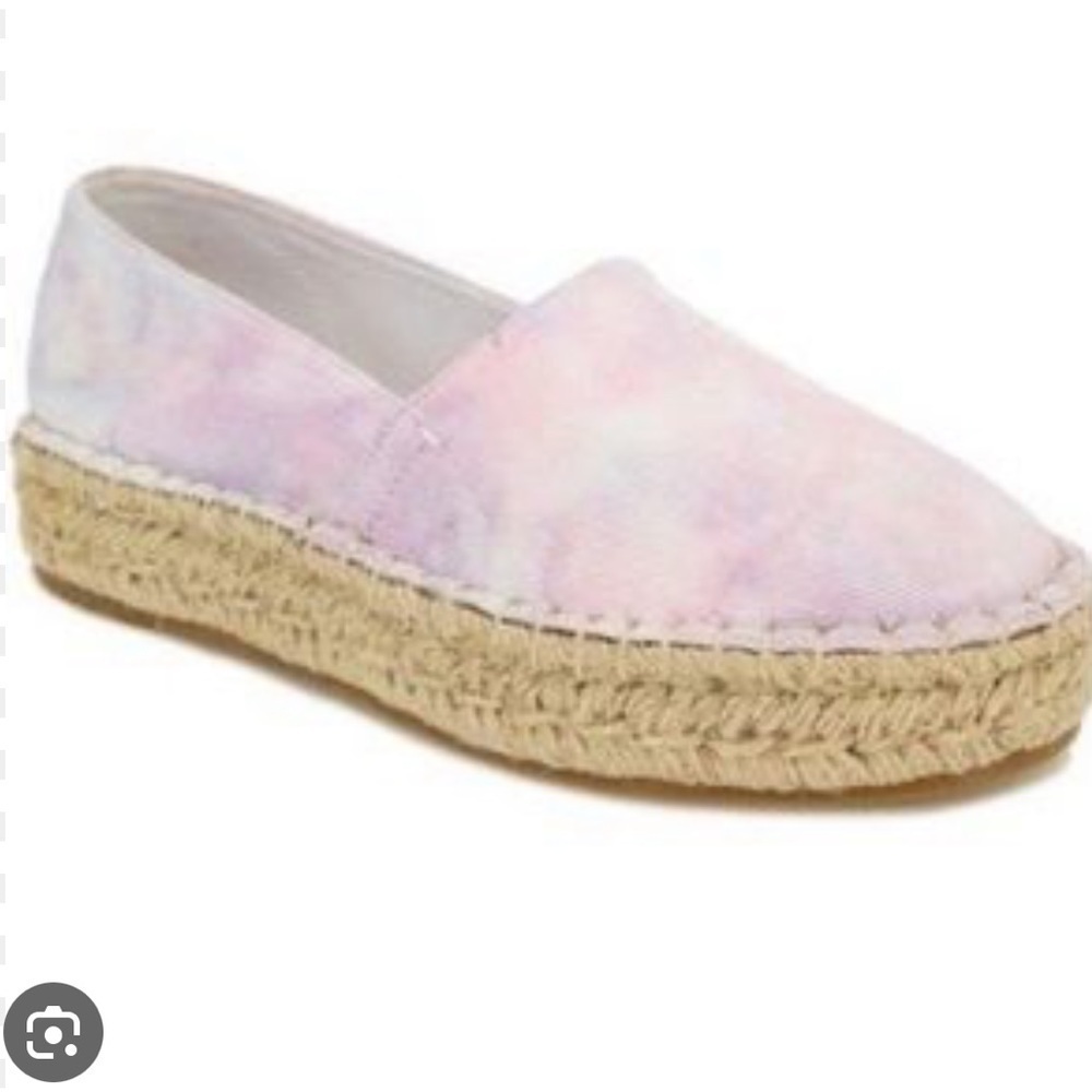 Splendid Laney Medium Tie Dye Canvas Flats espadrilles size 7M